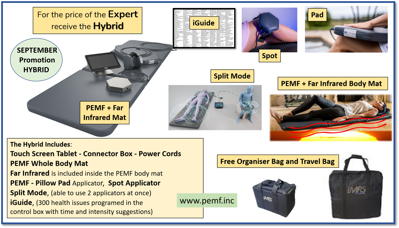 iMRS Monthly Sales Promotion PEMF Inc