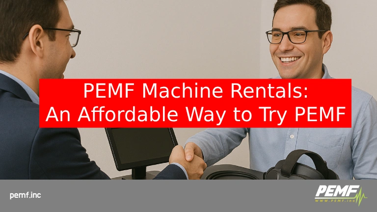 PEMF Machine Rentals_ An Affordable Way to Try PEMF