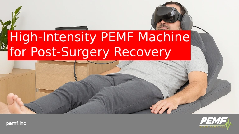 High-Intensity PEMF Machine for Post-Surgery Recovery