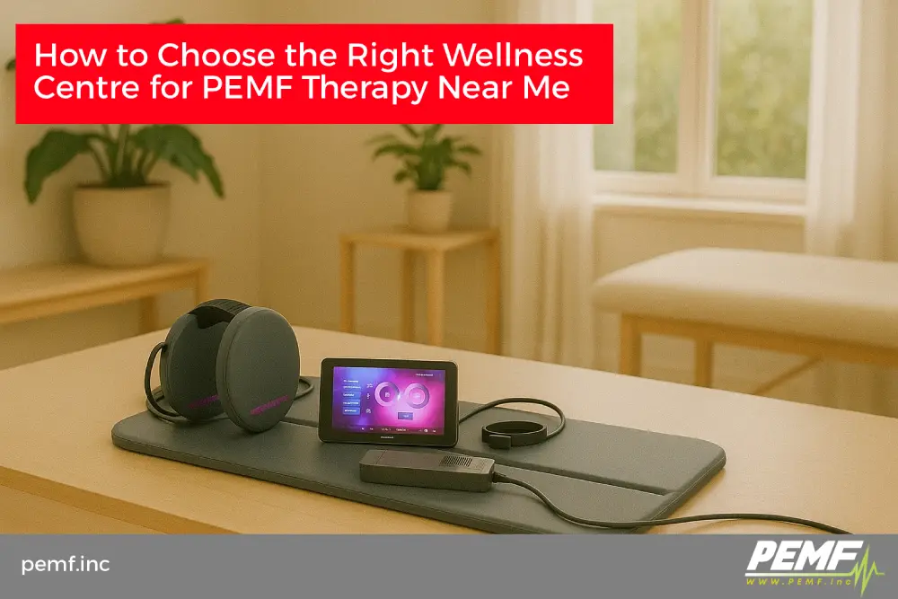 The Right Wellness Centre for PEMF Therapy Near Me