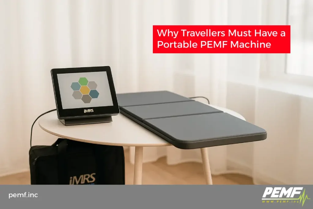 Portable iMRS Prime PEMF therapy device