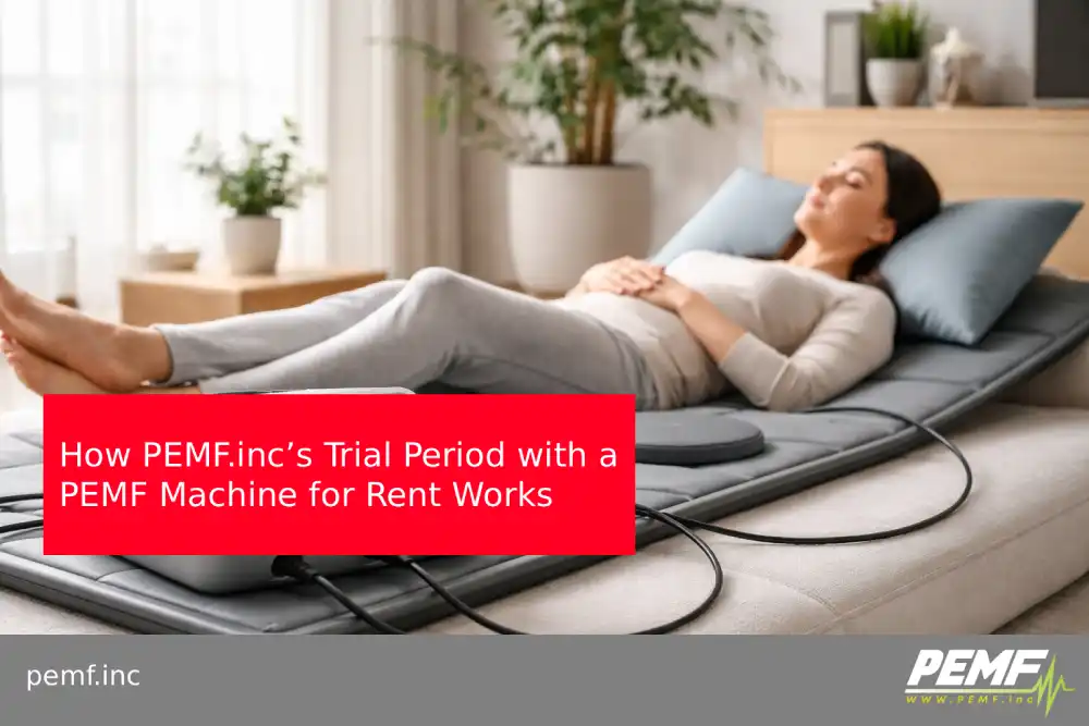 PEMF therapy machine with a full-body therapy mat