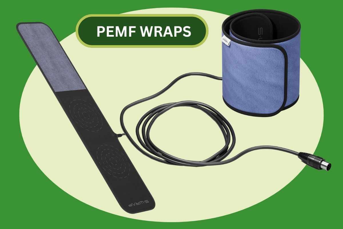 Smart Pulser PEMF wrap applicator for knee back stomach leg and elbow
