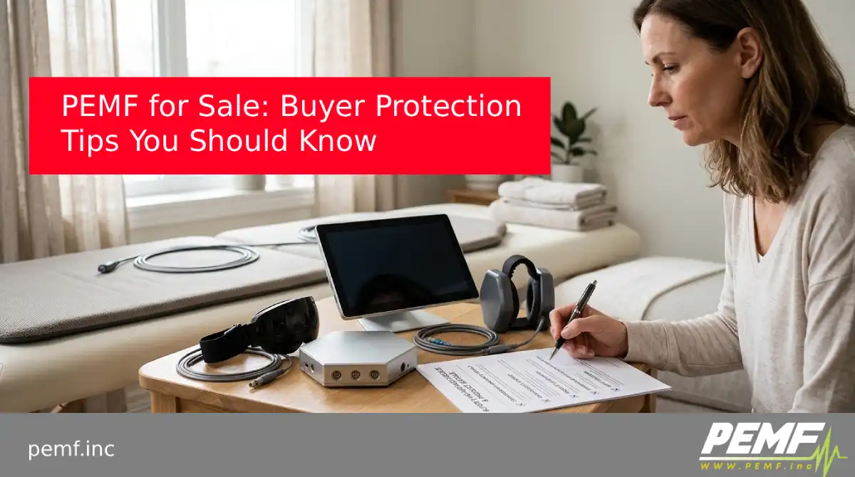 PEMF for Sale: Buyer Protection Tips You Should Know