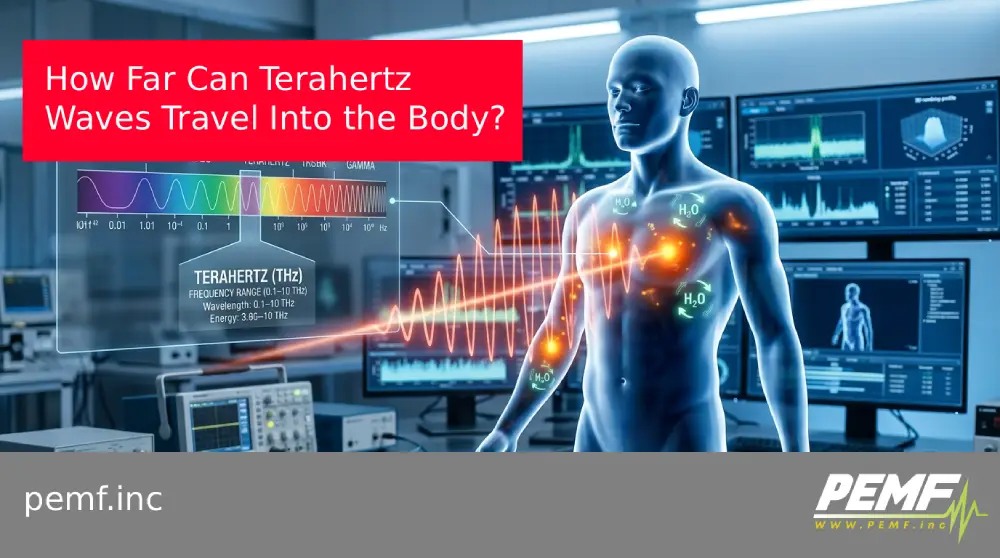 How Far Can Terahertz Waves Travel Into the Body