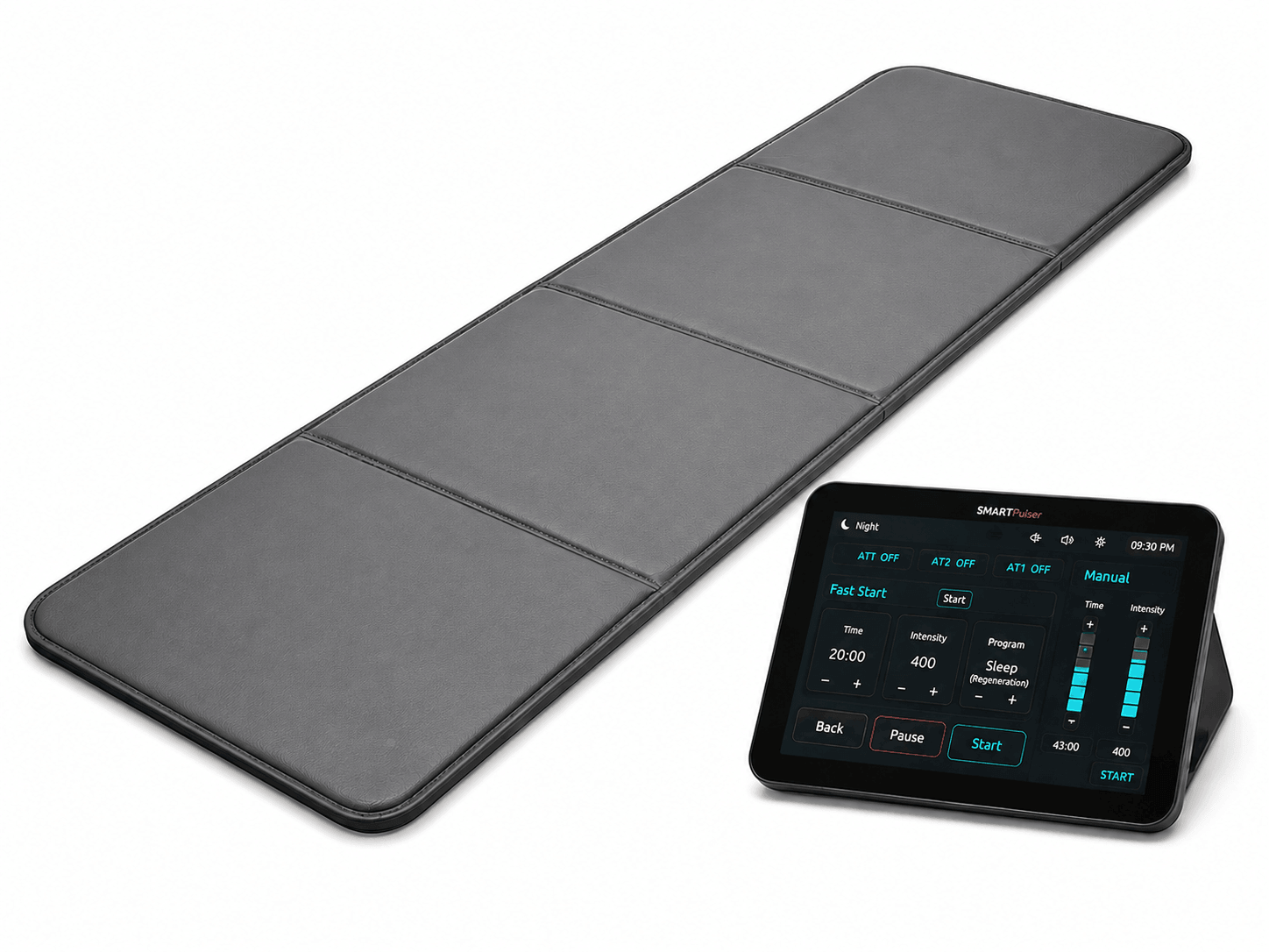 Smart Pulser PEMF whole body mat with touchscreen controller