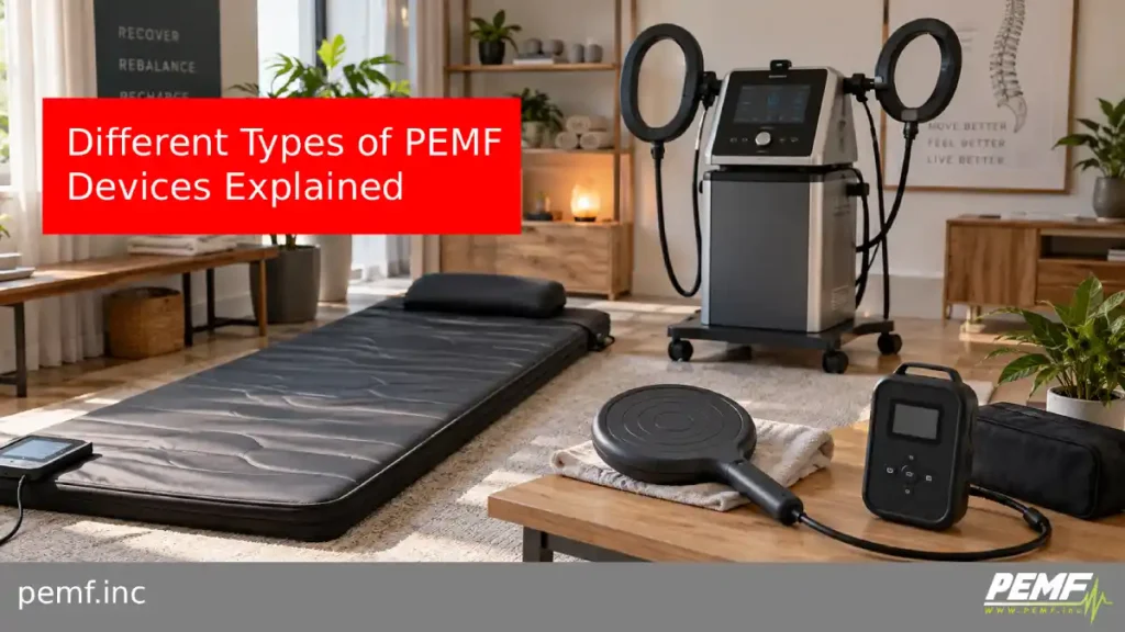 types of PEMF devices