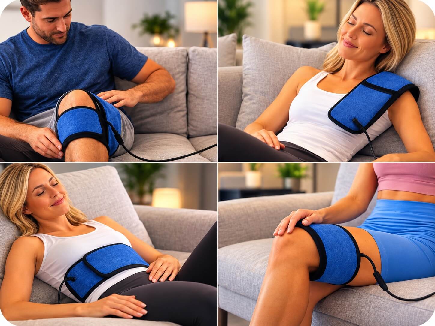 Smart Pulser PEMF wrap applicators