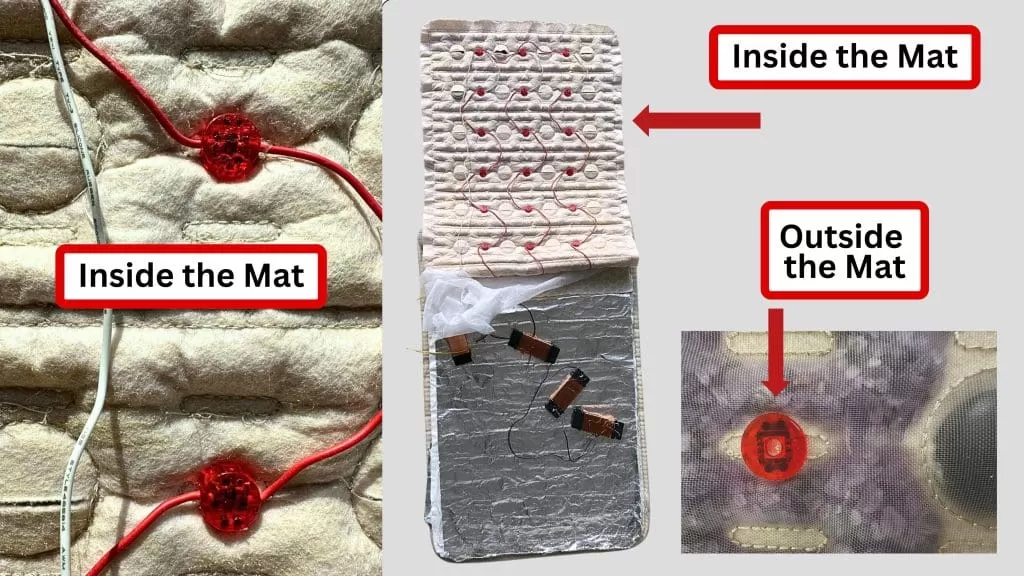 Red Light - PEMF - Gemstone mat